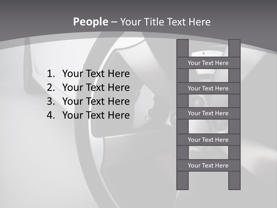 White Tyre Studio PowerPoint Template
