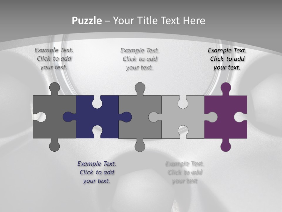 Bolt Parts Tyre PowerPoint Template