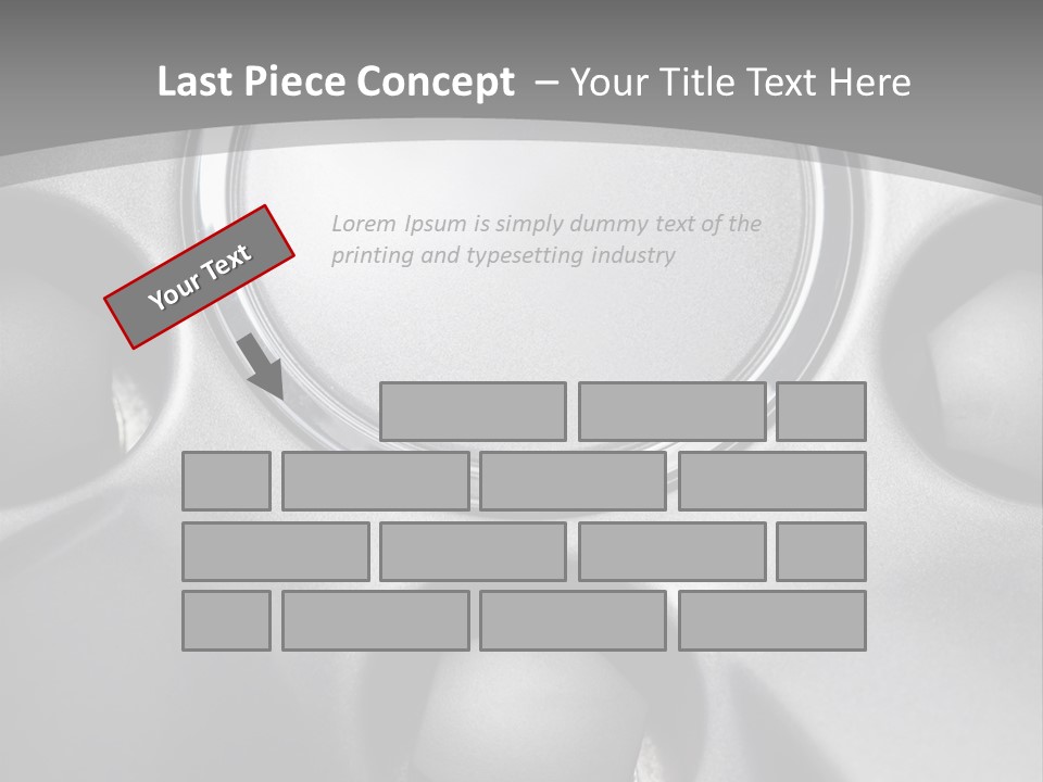 Bolt Parts Tyre PowerPoint Template