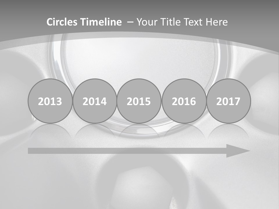 Bolt Parts Tyre PowerPoint Template