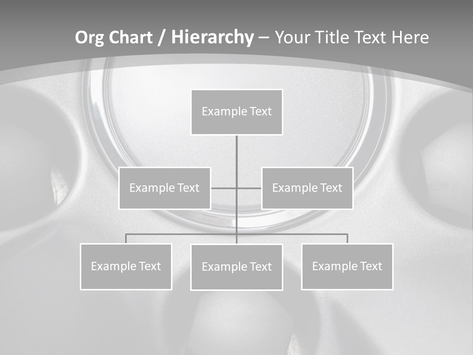Bolt Parts Tyre PowerPoint Template