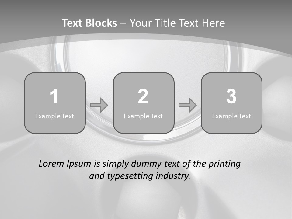 Bolt Parts Tyre PowerPoint Template