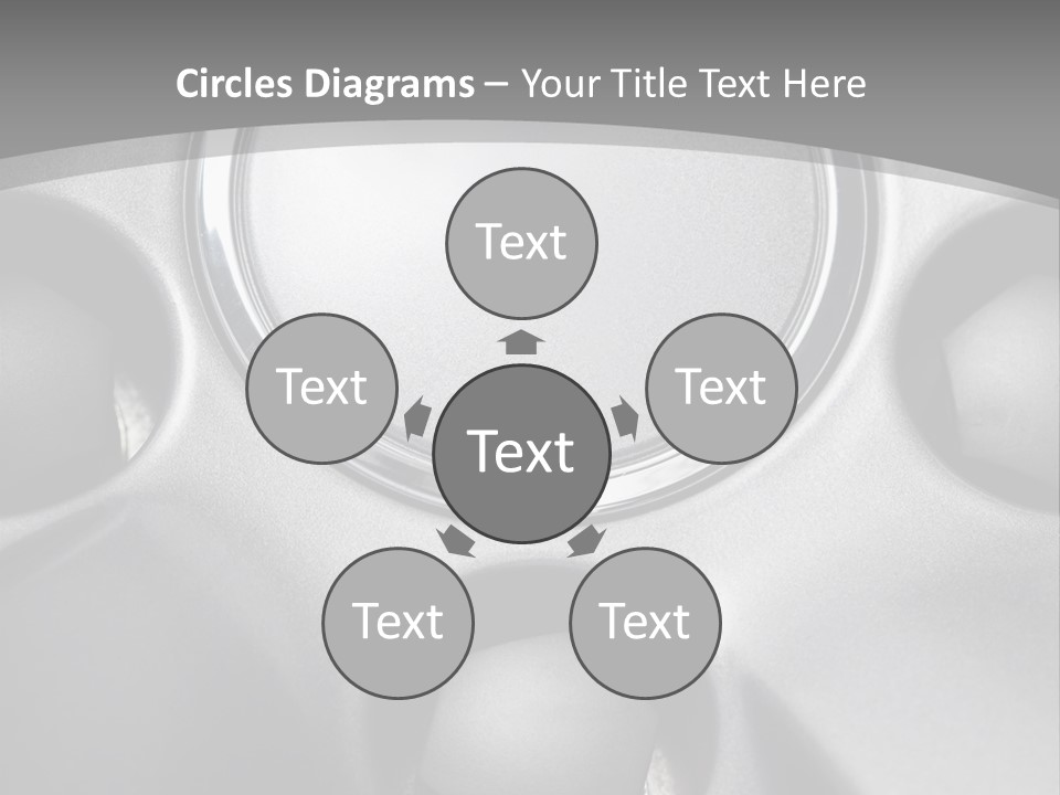 Bolt Parts Tyre PowerPoint Template