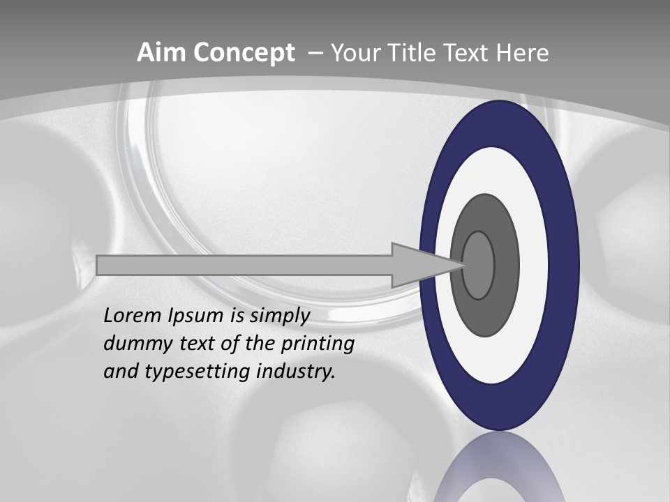 Bolt Parts Tyre PowerPoint Template