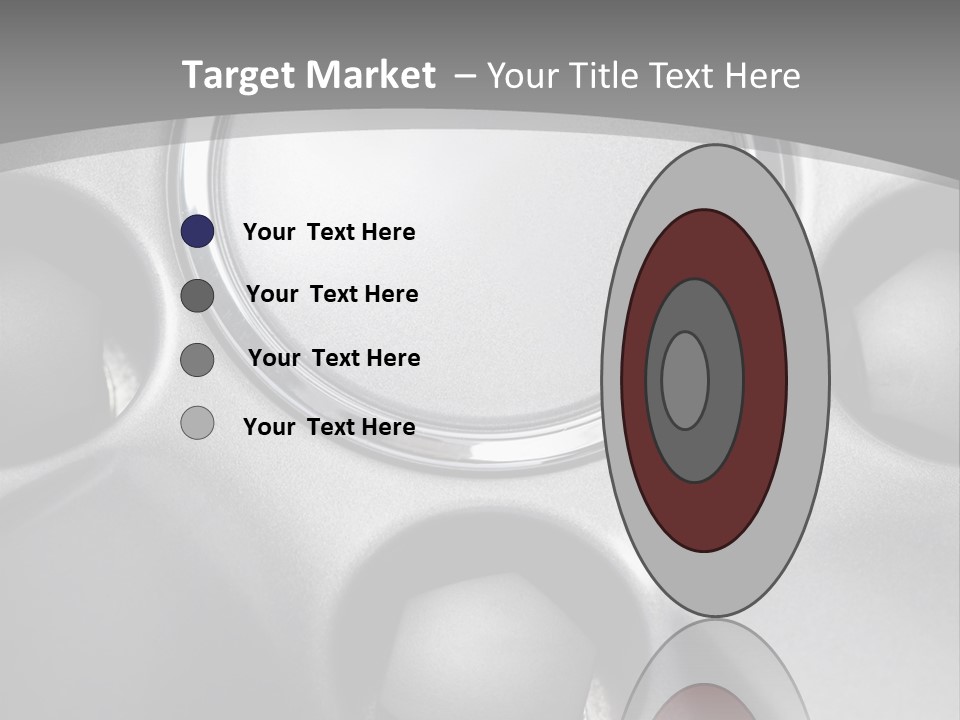 Bolt Parts Tyre PowerPoint Template