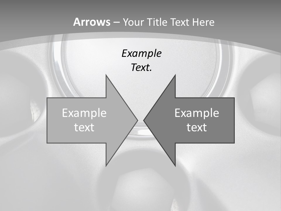 Bolt Parts Tyre PowerPoint Template