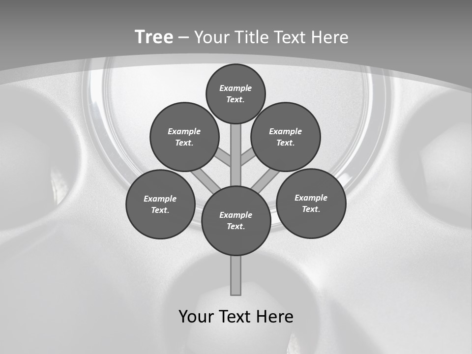 Bolt Parts Tyre PowerPoint Template