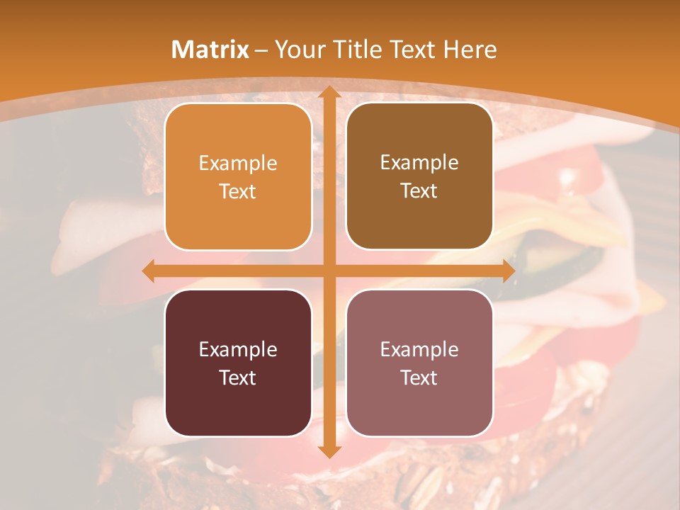 Meal Edible Cob PowerPoint Template