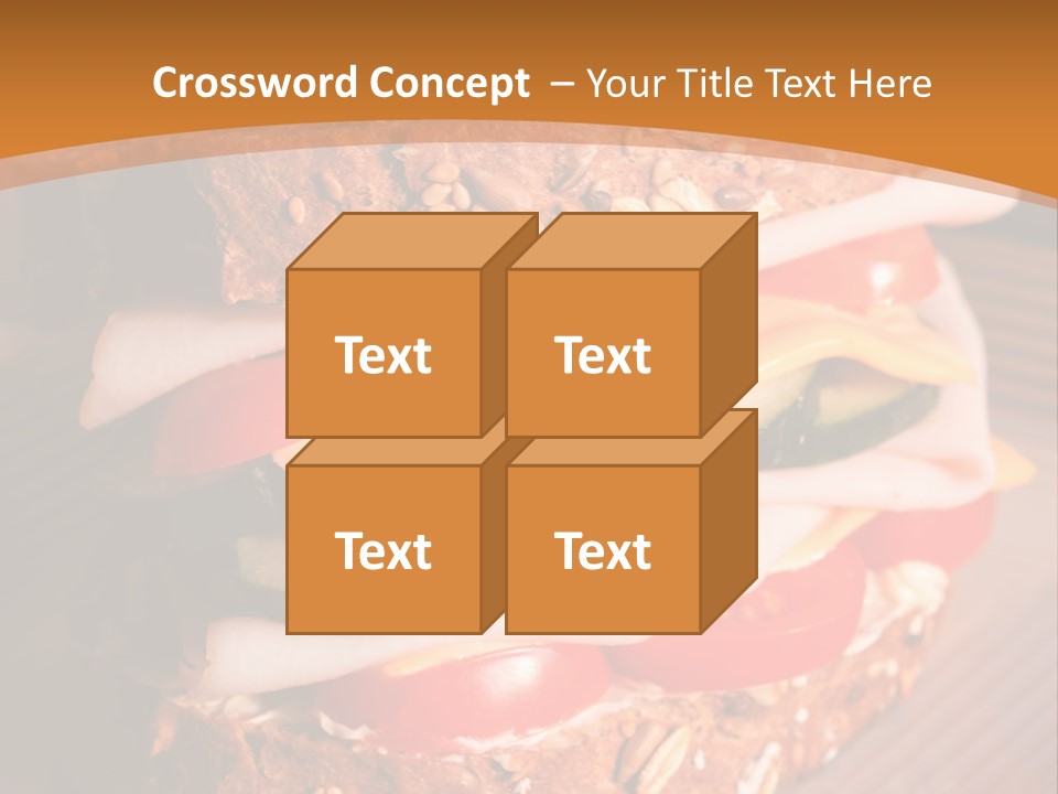 Meal Edible Cob PowerPoint Template