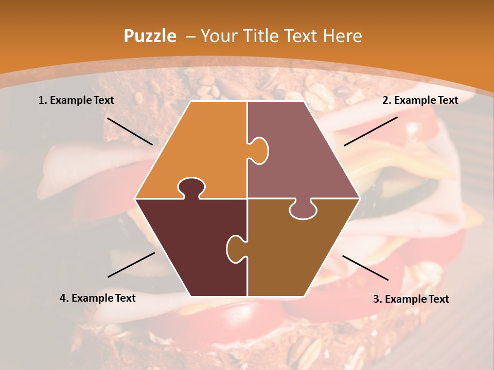 Meal Edible Cob PowerPoint Template