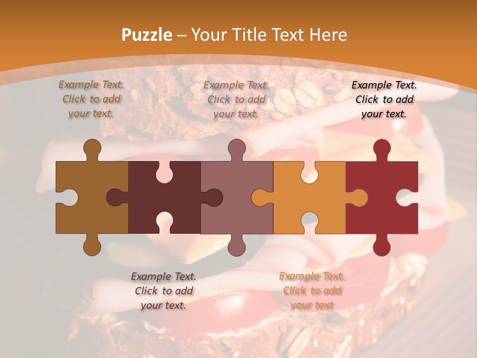 Meal Edible Cob PowerPoint Template