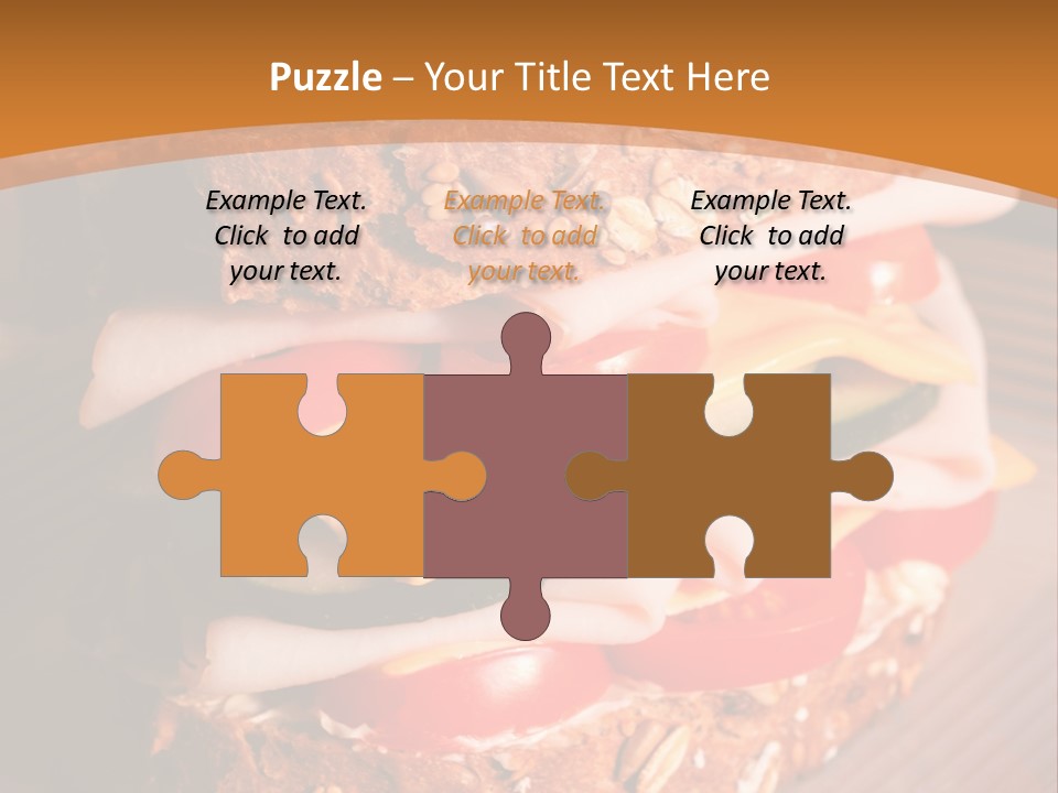 Meal Edible Cob PowerPoint Template