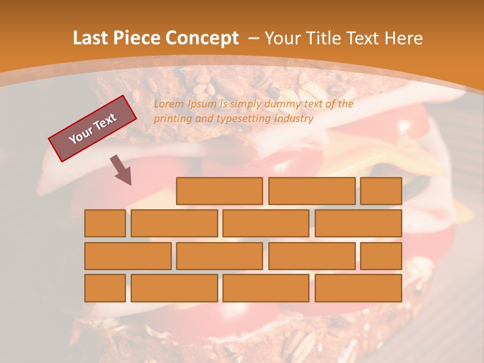 Meal Edible Cob PowerPoint Template