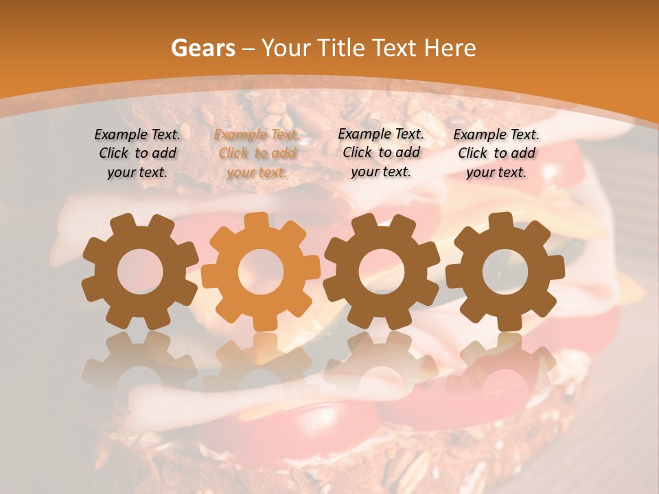 Meal Edible Cob PowerPoint Template