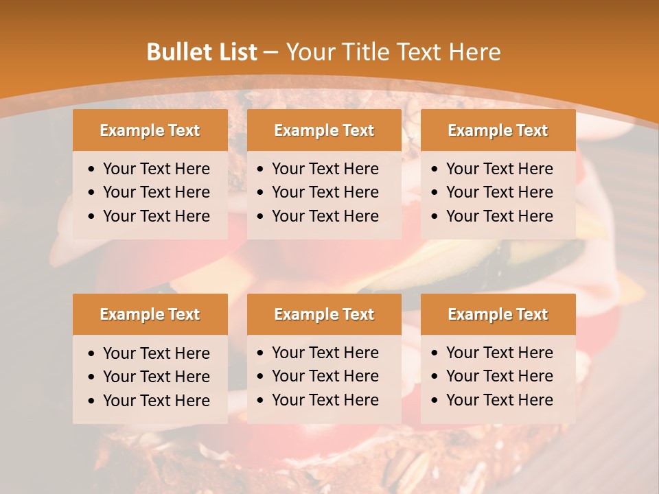 Meal Edible Cob PowerPoint Template