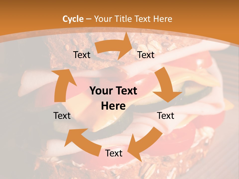 Meal Edible Cob PowerPoint Template