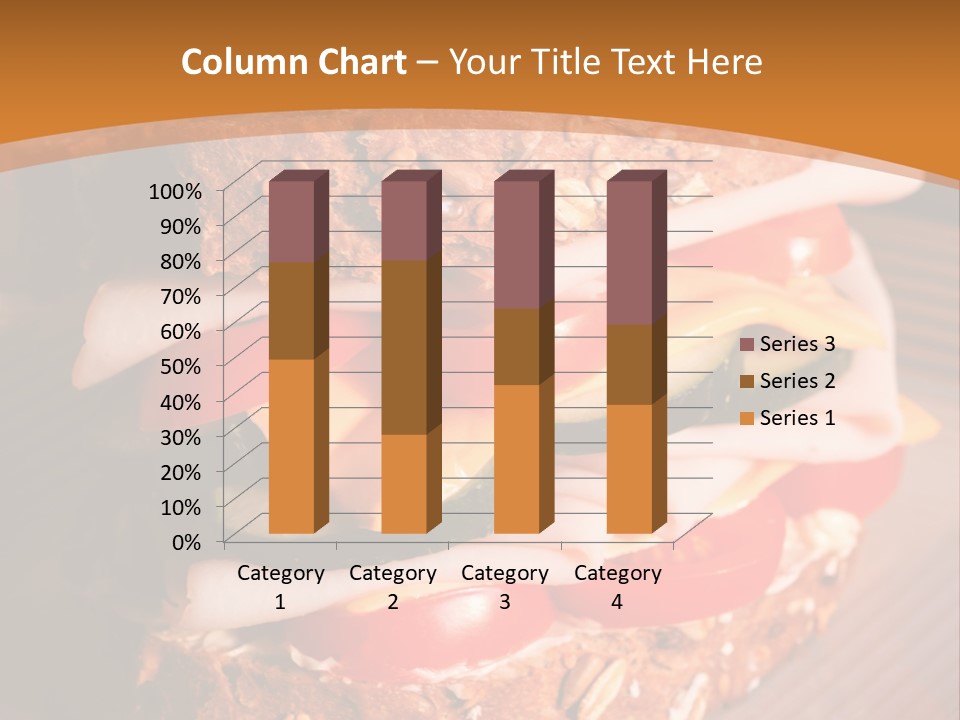 Meal Edible Cob PowerPoint Template