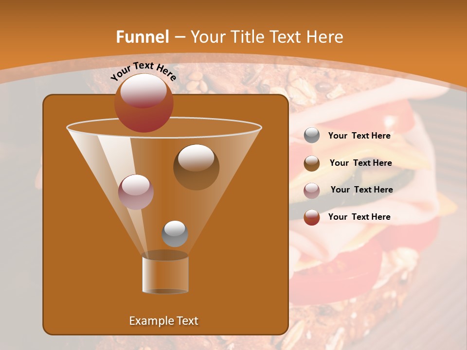 Meal Edible Cob PowerPoint Template