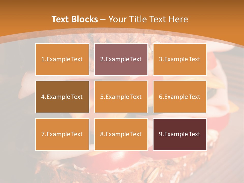 Meal Edible Cob PowerPoint Template