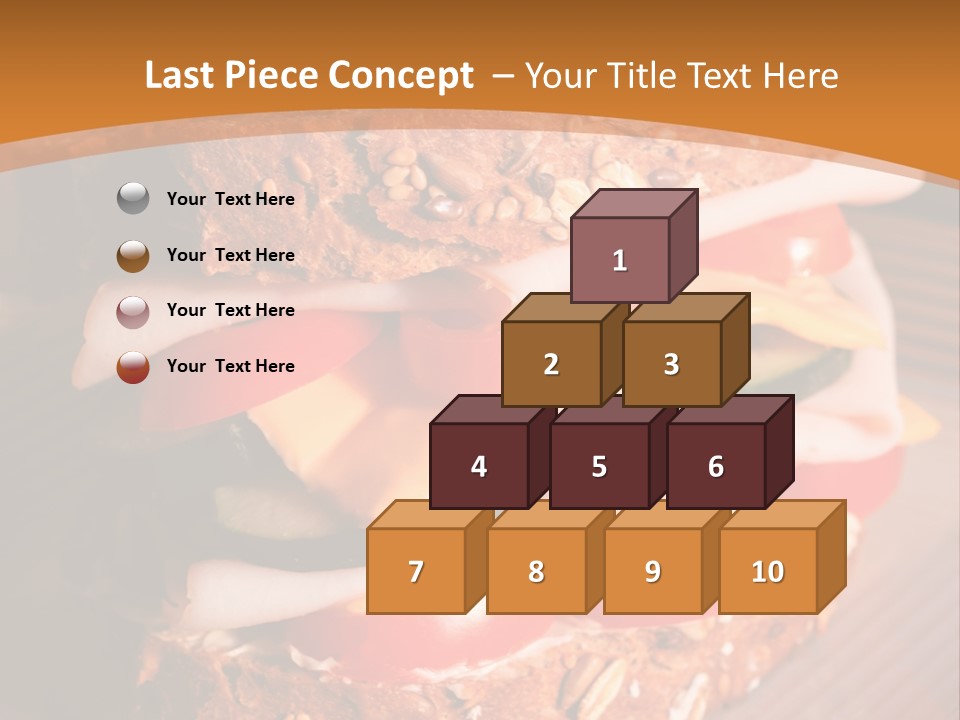 Meal Edible Cob PowerPoint Template
