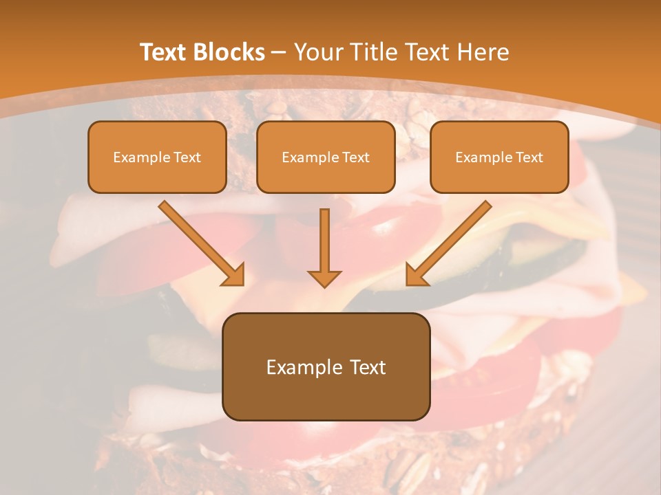 Meal Edible Cob PowerPoint Template