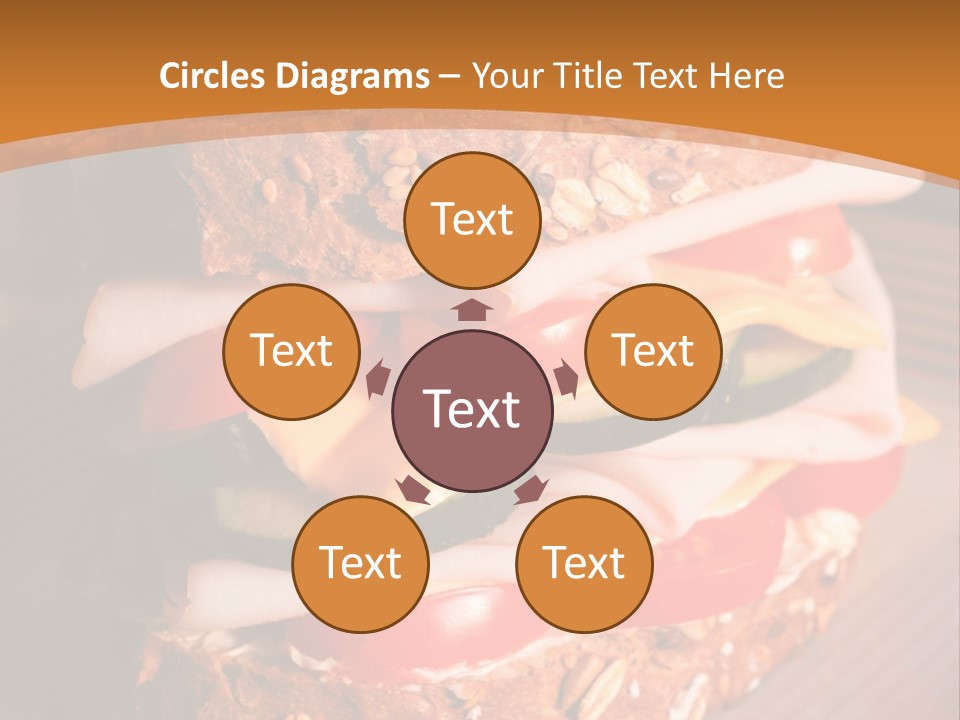 Meal Edible Cob PowerPoint Template