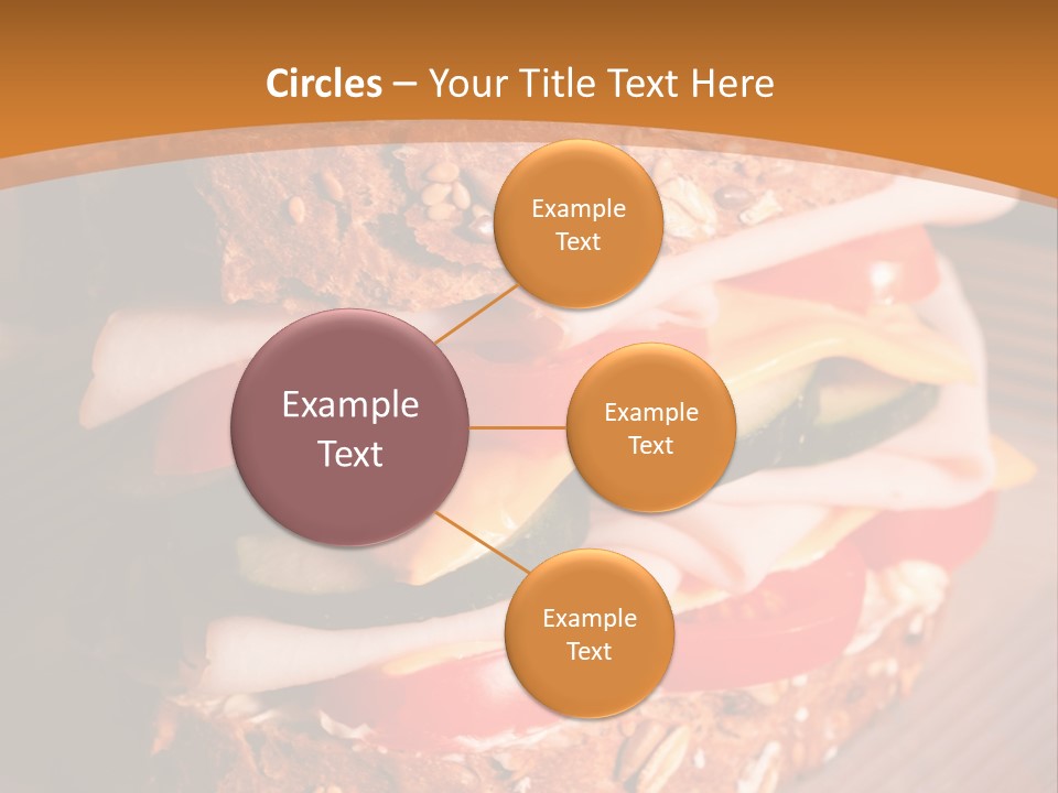 Meal Edible Cob PowerPoint Template