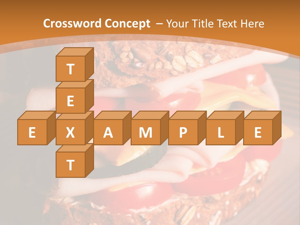 Meal Edible Cob PowerPoint Template