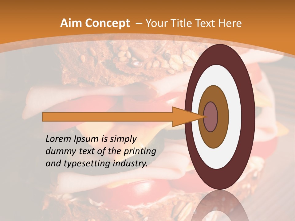 Meal Edible Cob PowerPoint Template