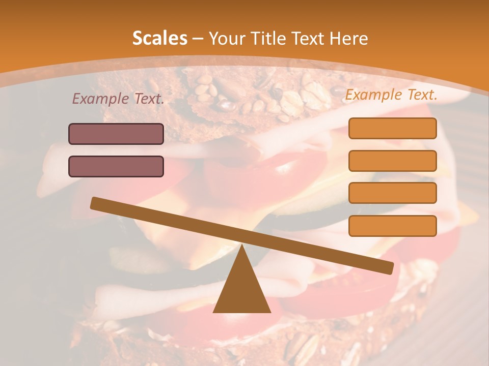 Meal Edible Cob PowerPoint Template