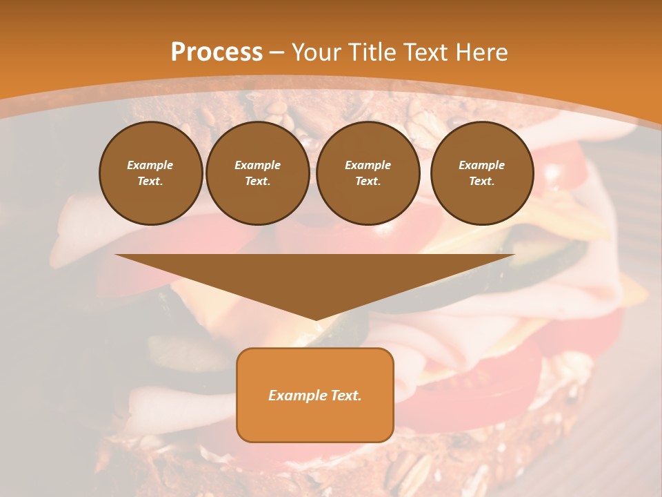 Meal Edible Cob PowerPoint Template