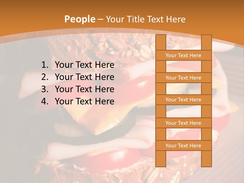Meal Edible Cob PowerPoint Template