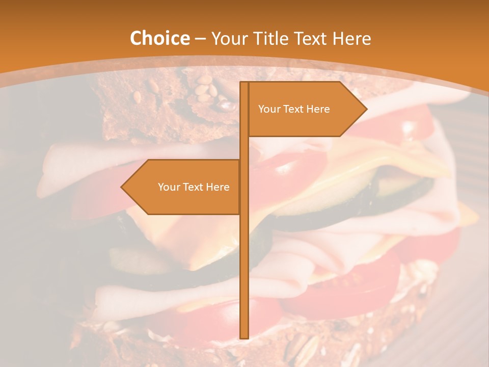 Meal Edible Cob PowerPoint Template