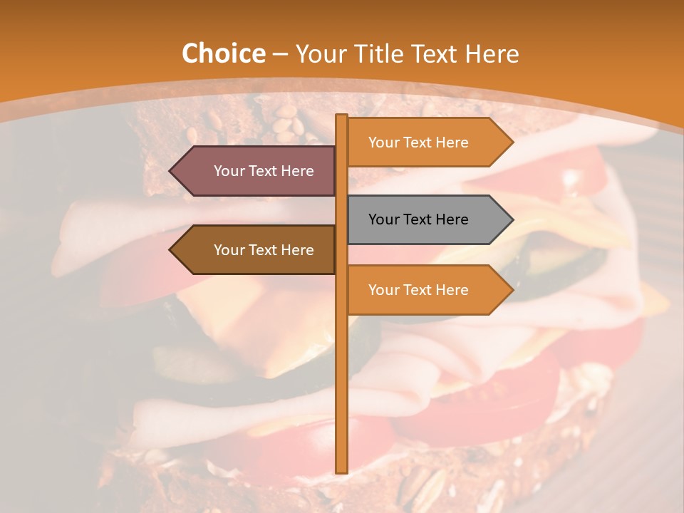 Meal Edible Cob PowerPoint Template