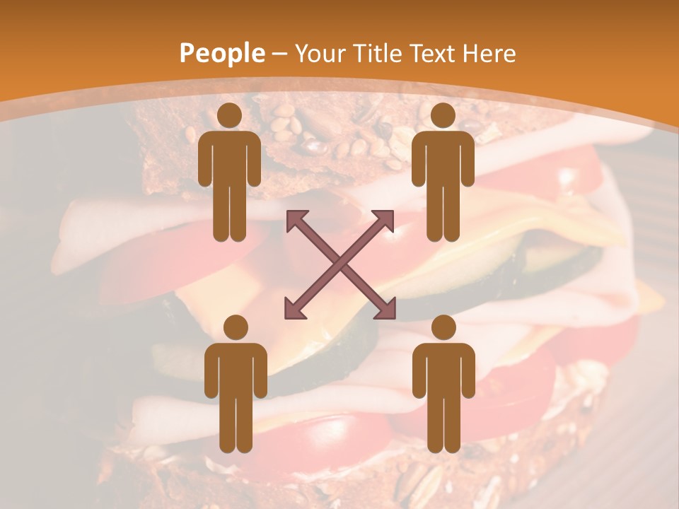 Meal Edible Cob PowerPoint Template