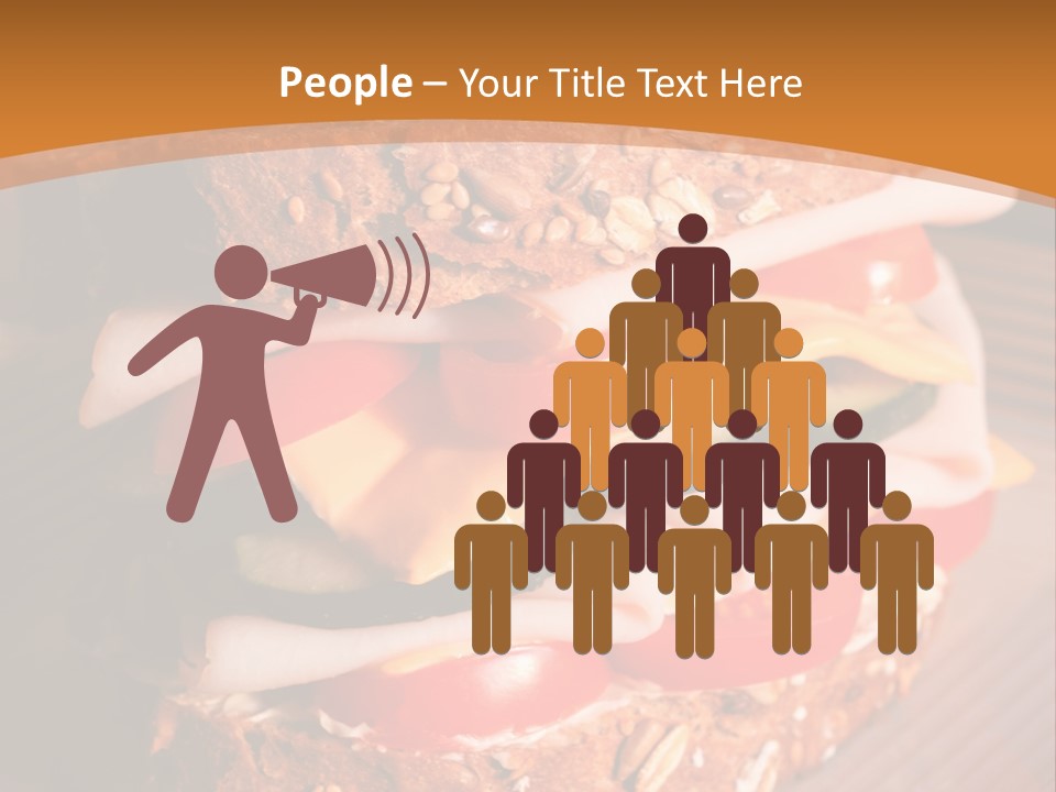 Meal Edible Cob PowerPoint Template