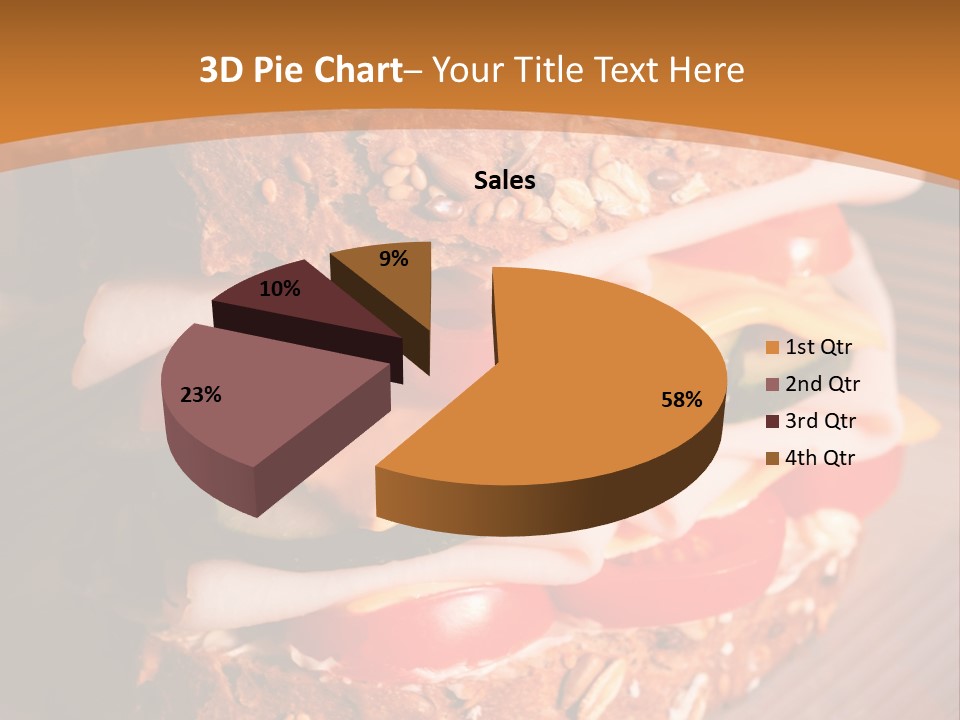 Meal Edible Cob PowerPoint Template