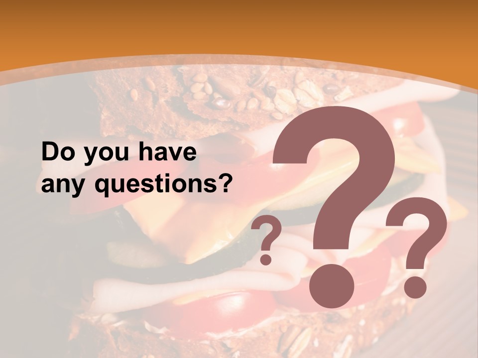 Meal Edible Cob PowerPoint Template