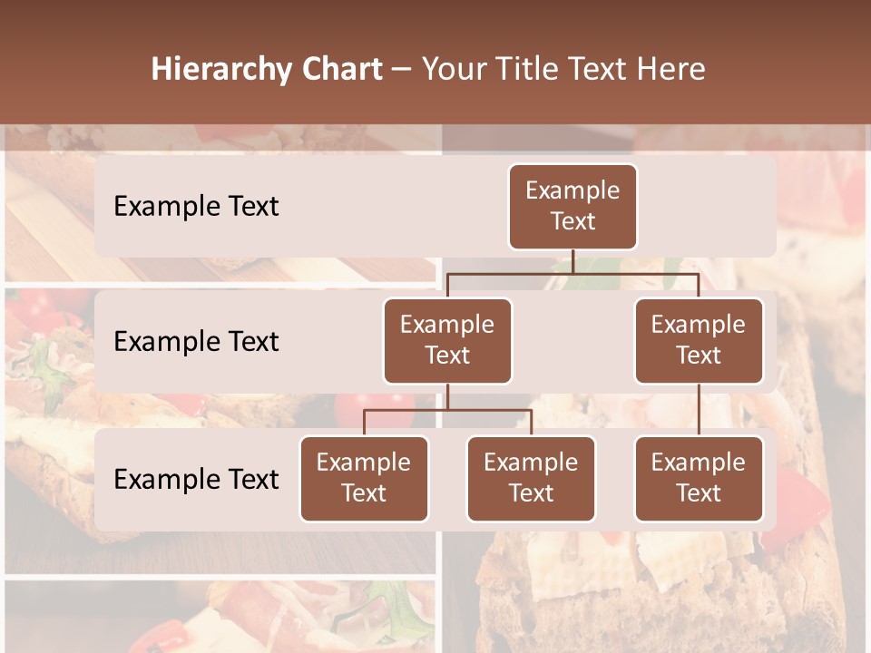 Dish Crostini Mediterranean PowerPoint Template