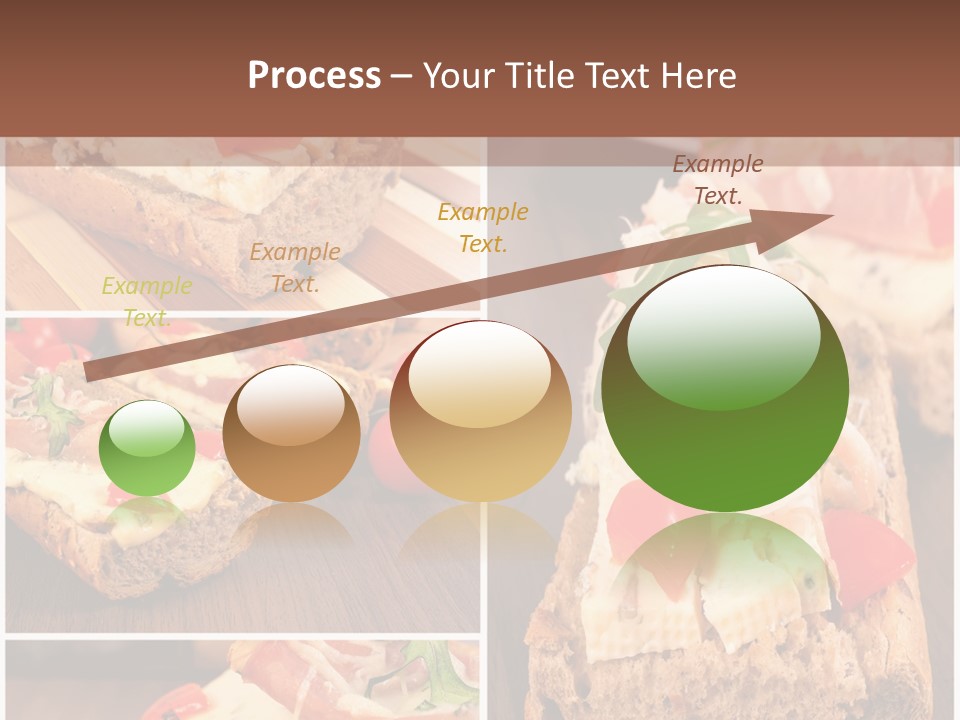 Dish Crostini Mediterranean PowerPoint Template