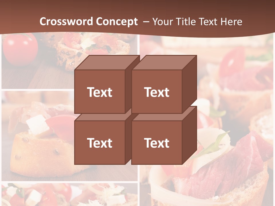 Fresh Starter Food PowerPoint Template