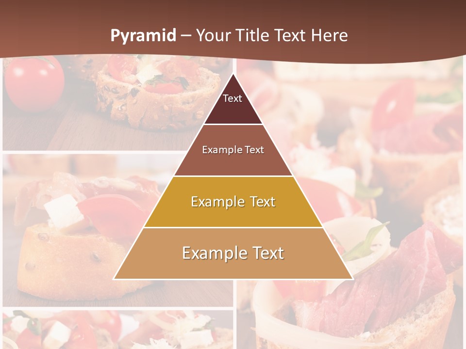 Fresh Starter Food PowerPoint Template