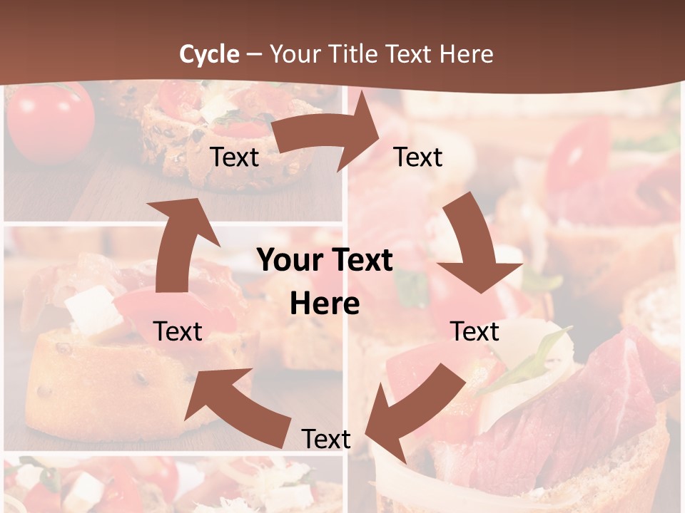Fresh Starter Food PowerPoint Template