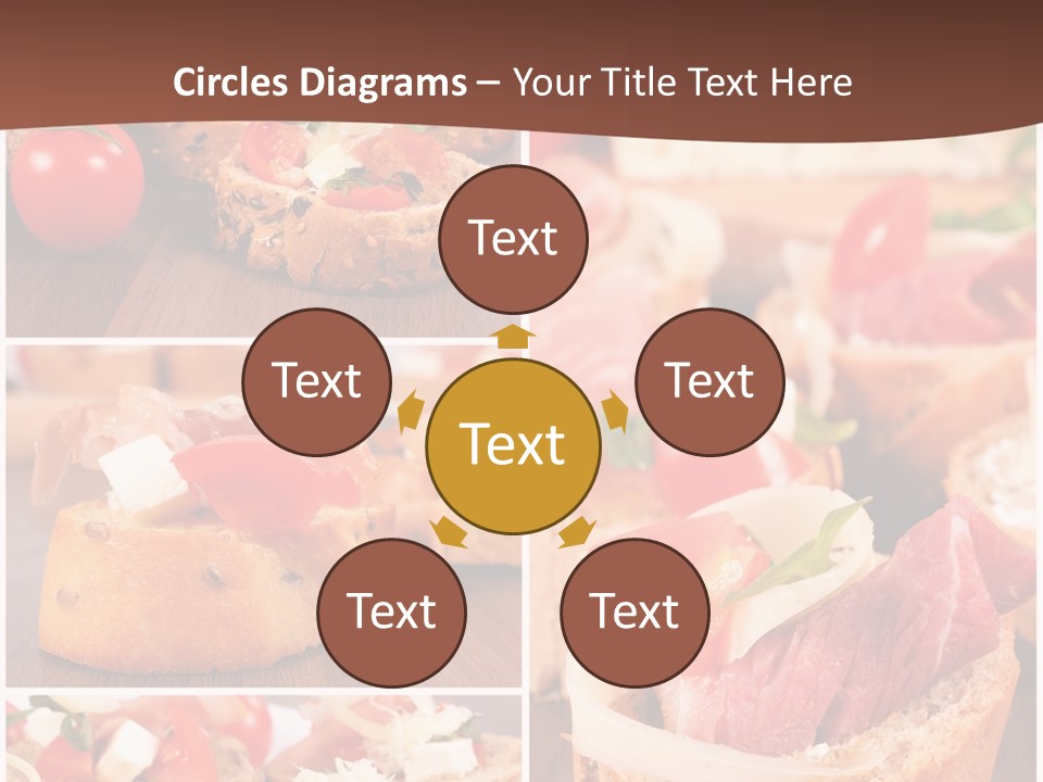 Fresh Starter Food PowerPoint Template