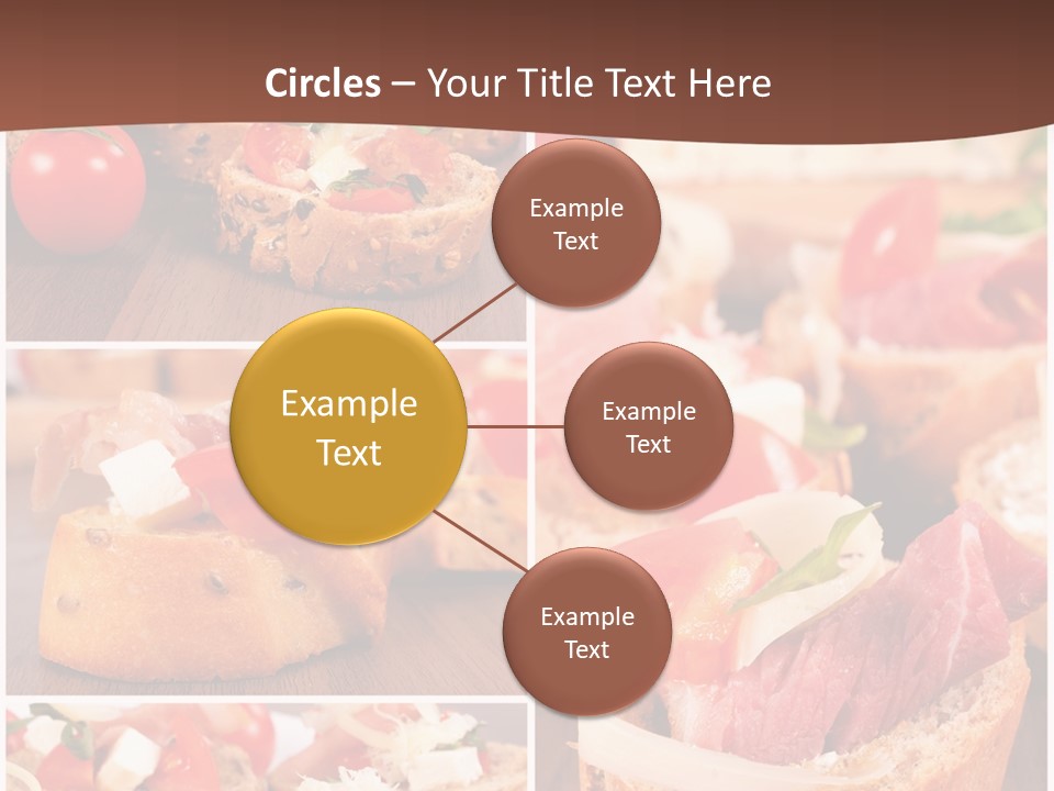 Fresh Starter Food PowerPoint Template