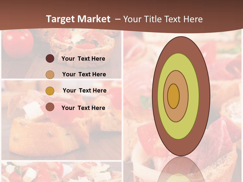 Fresh Starter Food PowerPoint Template