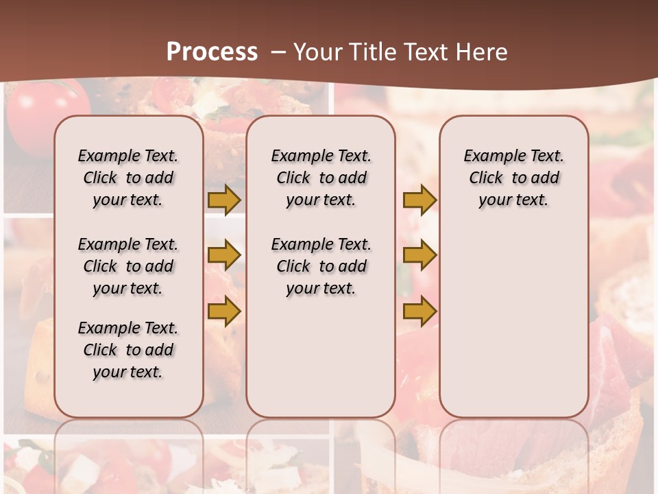 Fresh Starter Food PowerPoint Template