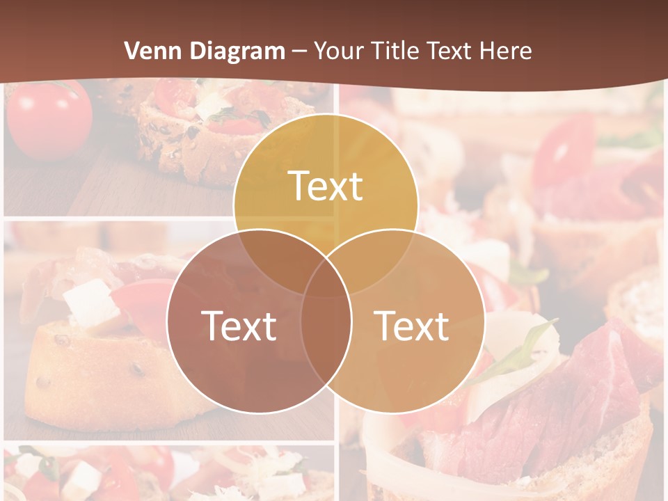 Fresh Starter Food PowerPoint Template