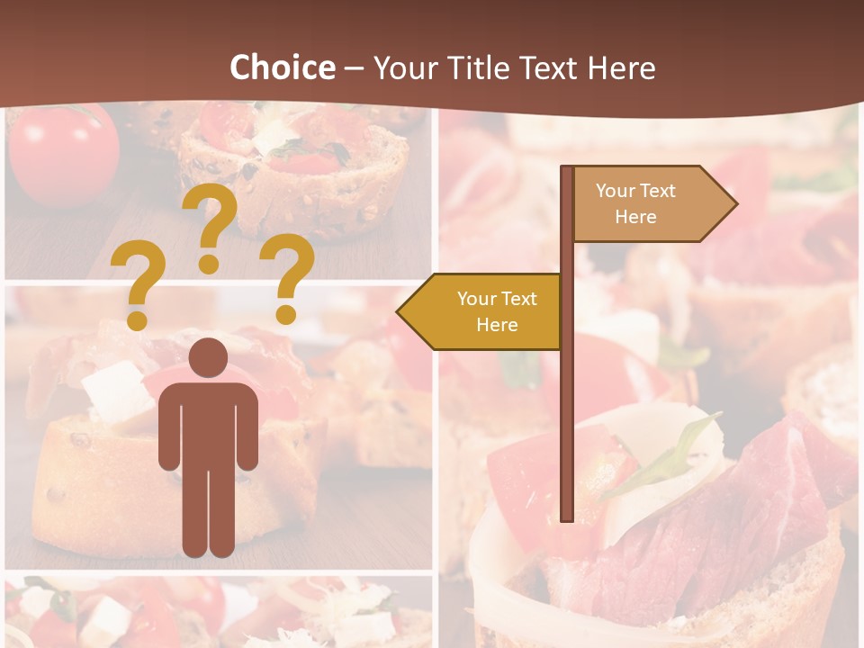 Fresh Starter Food PowerPoint Template