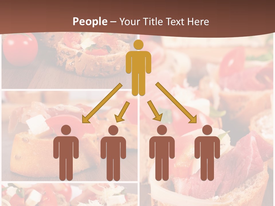 Fresh Starter Food PowerPoint Template